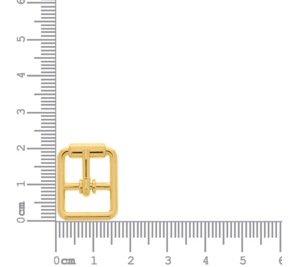 Fivela Rolete Ouro 12mm