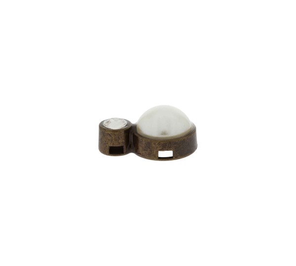 Passador Ouro velho com Pérola 30mm