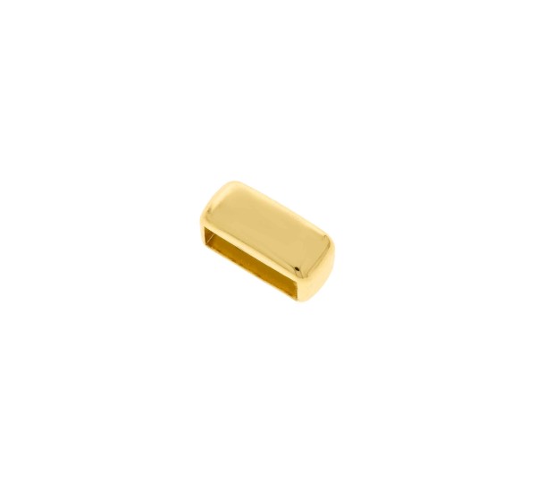 Passador Retangular Ouro 12mm