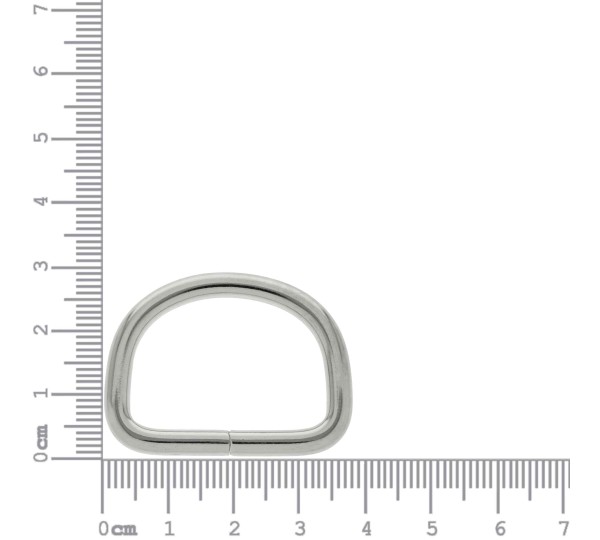 Meia Argola Níquel 29mm