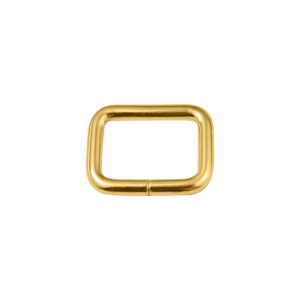 Argola Quadrada para Bolsa Ouro 28mm