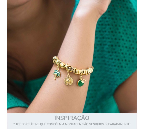 Conjunto Pingentes Praia Ouro