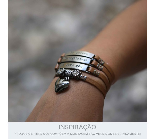 Argola de Chapa Vazada Grafite 5mm