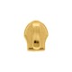 Cursor para zíper Nylon Ouro 4,5mm
