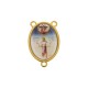 Entremeio Terço Nossa Senhora Medianeira Ouro 30mm