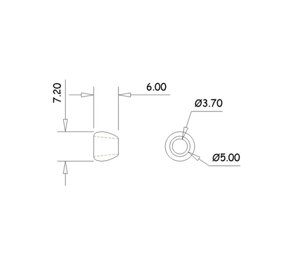Passador Níquel 6mm