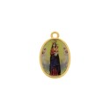 Pingente Nossa Senhora de Nazaré Ouro 23mm