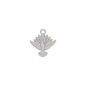 Pingente Pomba Espírito Santo Níquel 22mm