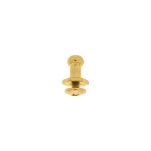 Carrapeta com Parafuso Ouro 10mm