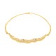 Colar Dourado Estelar 150mm