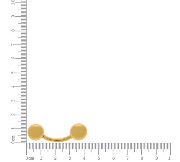 Piercing para Bolsa Ouro 42mm