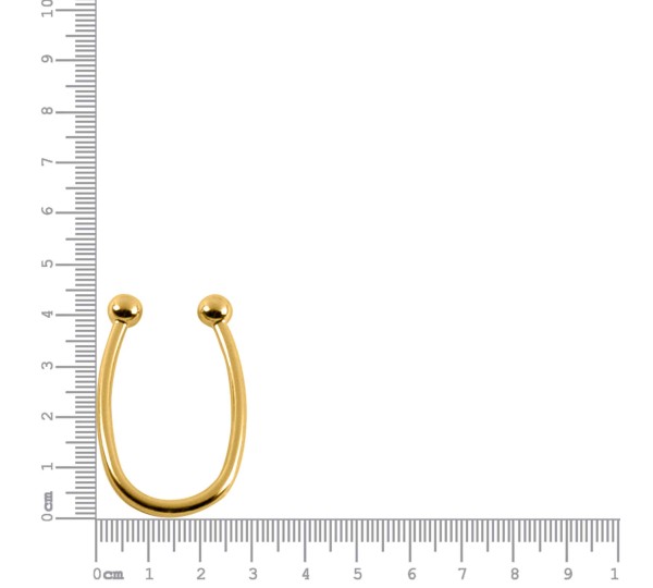Entresseio Oval Ouro 44mm