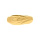 Maxi Bracelete Orgânico Dourado 77mm