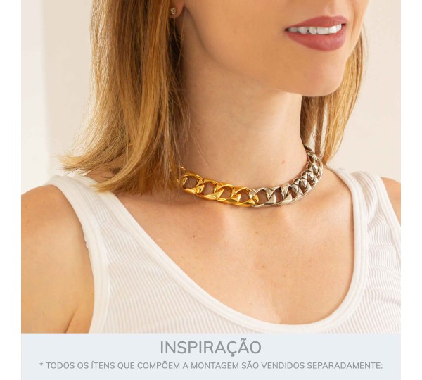 Bridão Elos Ouro 168mm