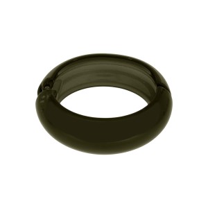 Maxi Bracelete Acrílico Verde Militar 78mm
