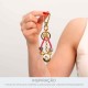 Pingente Pet Love Ouro 25mm