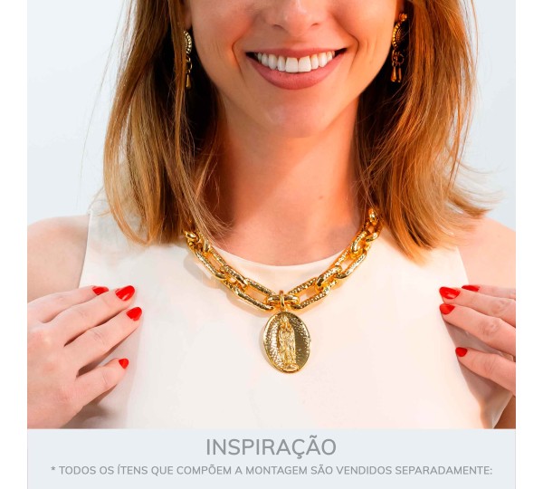 Bridão Elos Orgânico Ouro 157mm