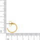 Brinco de Argola Ouro 18mm