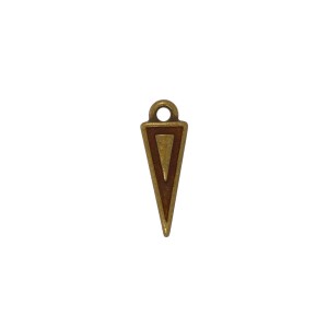 Pingente Ouro Velho Pontiagudo 19mm