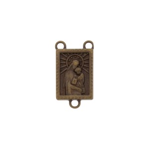 Entremeio Sagrado Coração de Jesus Ouro Velho 22mm