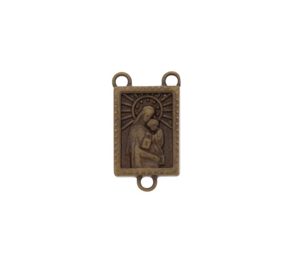 Entremeio Sagrado Coração de Jesus Ouro Velho 22mm