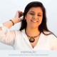 Bracelete Dourado com Azul Marinho 68mm