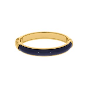 Bracelete Dourado com Azul Marinho 68mm