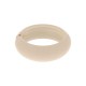 Maxi Bracelete Acrílico Off White 78mm