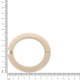 Maxi Bracelete Acrílico Off White 78mm