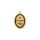 Pingente Nossa Sra. do Carmo Ouro 23mm