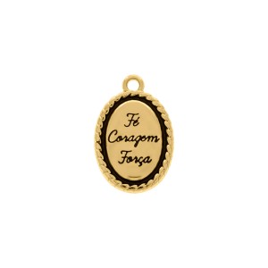 Pingente Nossa Sra. do Carmo Ouro 23mm