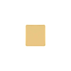 Passador Retangular Ouro 16mm