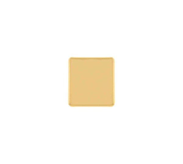 Passador Retangular Ouro 16mm