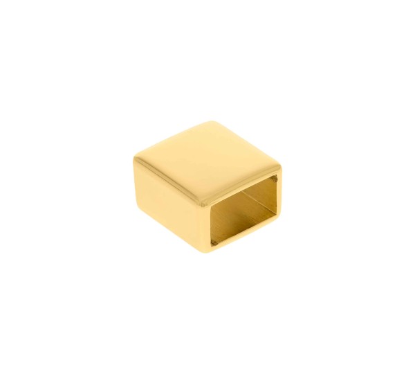 Passador Retangular Ouro 16mm