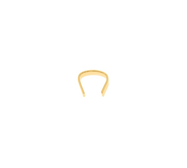 Argola de Chapa Ouro 8mm