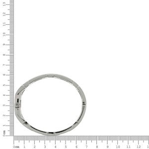 Bracelete Níquel Vazado 70mm