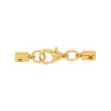 Conjunto ponteira e fecho Ouro 50mm