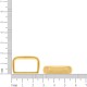 Passador Ouro 27mm