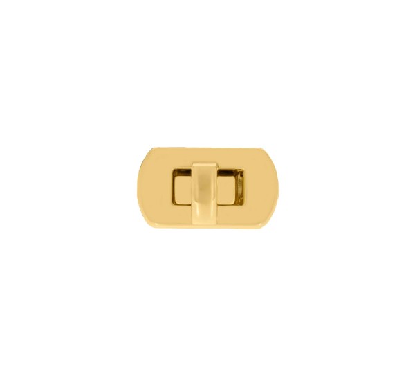 Fecho para bolsa Oval Ouro 27mm