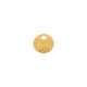 Pingente Redondo com Textura Ouro 10mm