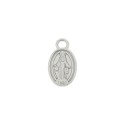 Pingente Nossa Senhora das Graças Níquel 17mm