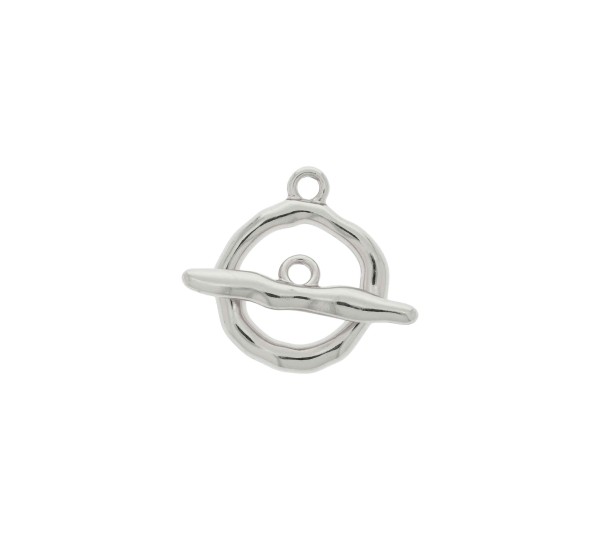 Fecho T Orgânico Níquel 21mm