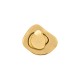 Fecho para Bolsa Orgânico Ouro 38mm