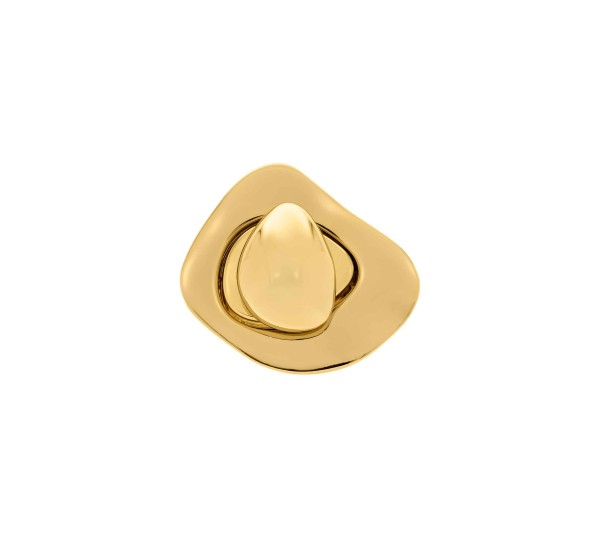 Fecho para Bolsa Orgânico Ouro 38mm