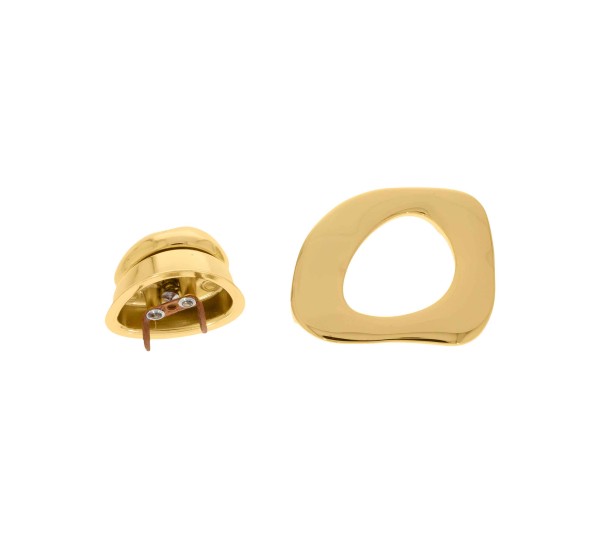 Fecho para Bolsa Orgânico Ouro 38mm