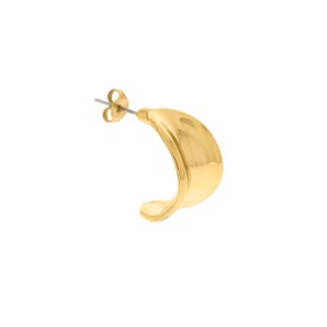 Brinco Dourado Linea 19mm