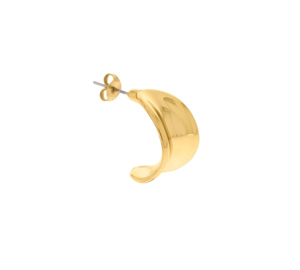 Brinco Dourado Linea 19mm