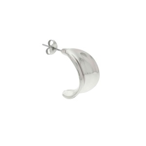Brinco Prateado Linea 19mm