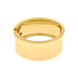 Maxi Bracelete Dourado Línea 70mm