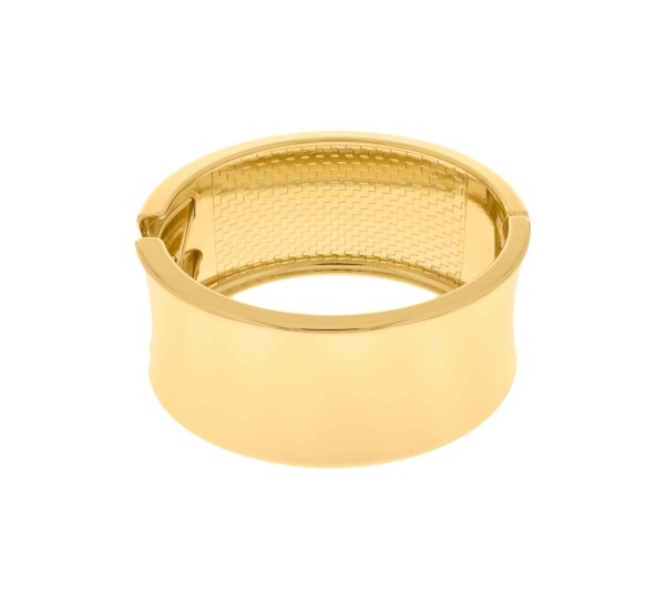 Maxi Bracelete Dourado Línea 70mm